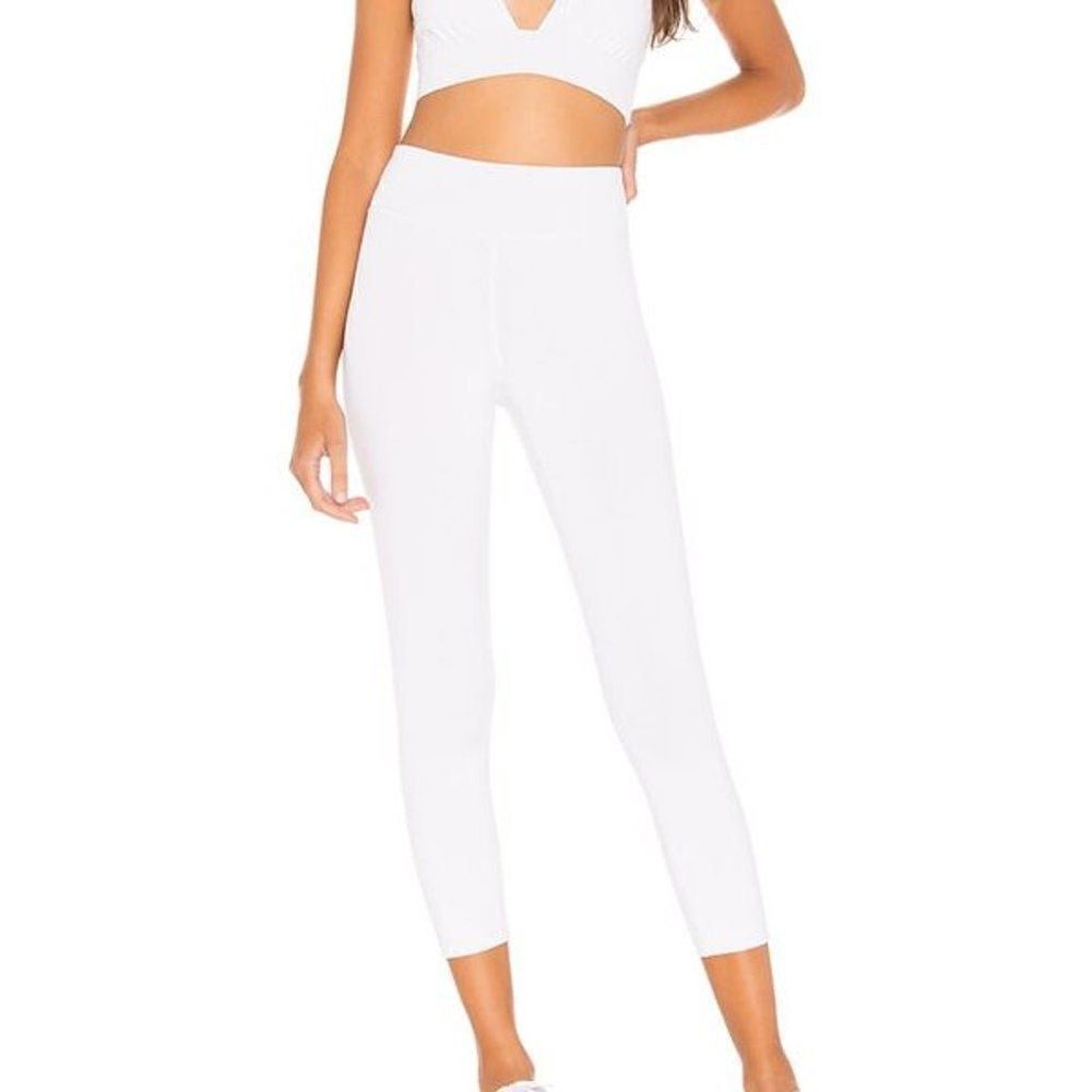 Revolve Lovewave Luka White HighRise Leggings Yoga Walking Running Workout pants